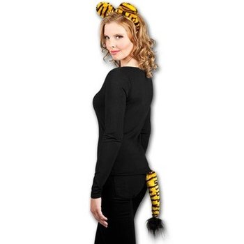 TIJGER SET - DIADEEM EN STAART (6st.)