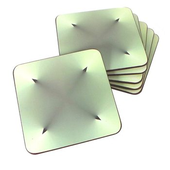 JOSEPH JOSEPH - TAFEL ONDERZETTER CROSS 3D, SET VAN 6 STUKS (1set.)
