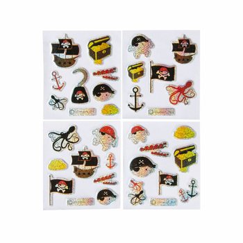GLITTER STICKERS - MODEL: PIRAAT (100st.)