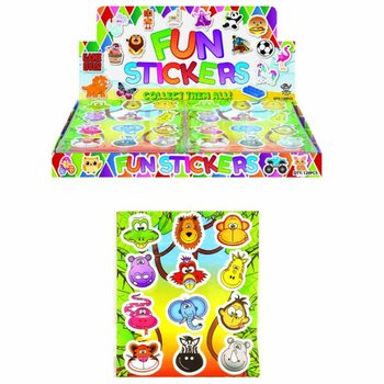 FUN STICKERS – MODEL: JUNGLE DIEREN (120st.)