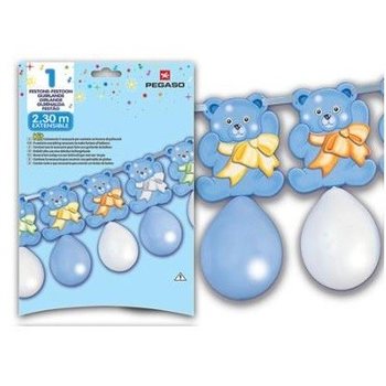 GROTE BALLONNENSLINGER 2.3 METER - BLAUW (5st.)