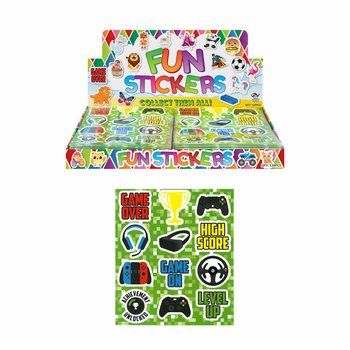 FUN STICKERS - MODEL: GAMER (120st.)