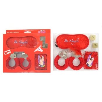 BE NAUGHTY SET IN GIFTBOX (3st.)