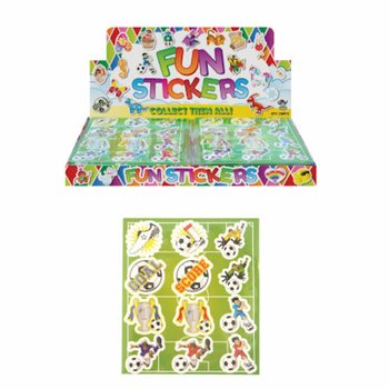 FUN STICKERS &ndash; MODEL: VOETBAL (120st.)