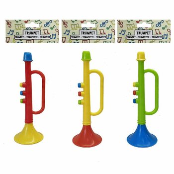 TROMPET - 15 CM HOOG - MIX KLEUREN (12st.)