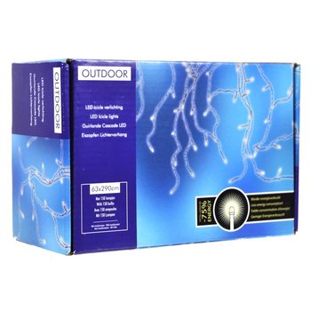 OUTDOOR KERST VERLICHTING / SNOER MET 150 LED LAMPJES 2.9 METER