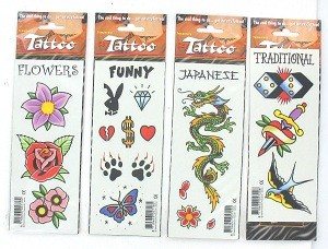 TATTOO STICKERS (50st.)