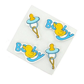 DECORATIE STICKERS - BABY BLAUW (20st.)