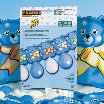GROTE BALLONNENSLINGER 2.3 METER - BLAUW (5st.)
