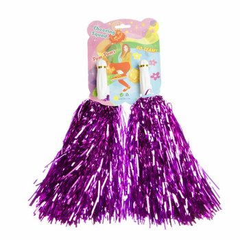 POMPONS ZWAAI EN DANS STOKJES SET (12st.)