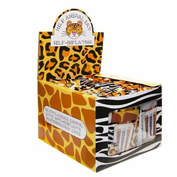 ZELFOPBLAASBARE KNUPPEL - 49x13CM - MODEL: WILDE DIEREN - IN DISPLAY (48st.)