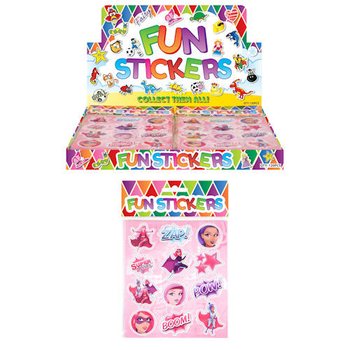 FUN STICKERS &ndash; MODEL: SUPER GIRLS (120st.)