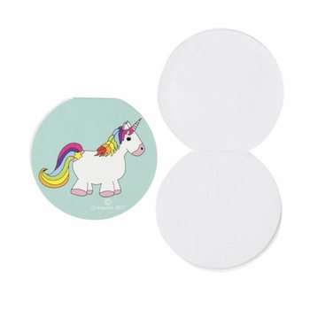 NOTITIEBOEKJE - UNICORN / EENHOORN (48st.)