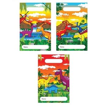 TRAKTATIE ZAKJES &ndash; DINOSAURUS 23x15 Cm (144st.)