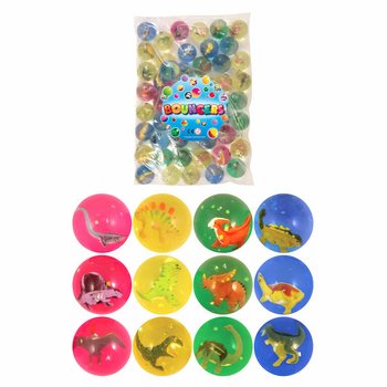 3D DINOSAURUS STUITERBALLEN &Oslash;4.3CM (50st.)