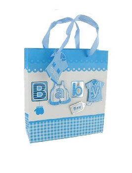 GEBOORTE TAS - BABY BLAUW (12st.)