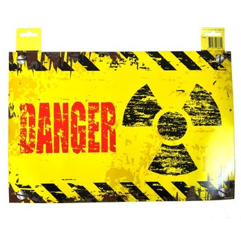 DECORATIE DEURBORD - "DANGER" / "KEEP OUT" (12st.)