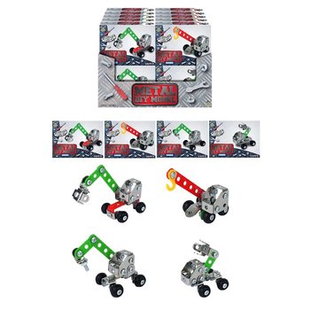 BOUW JE EIGEN METALEN – BOUWVOERTUIG - IN DISPLAY (24st.)