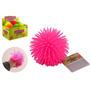 PUFFER BAL - 9CM - MIX KLEUREN - IN DISPLAY (24st.)
