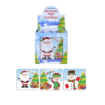 PUZZEL &ndash; KERSTMIS, 13 x12 Cm. IN DISPLAY (108st.) 