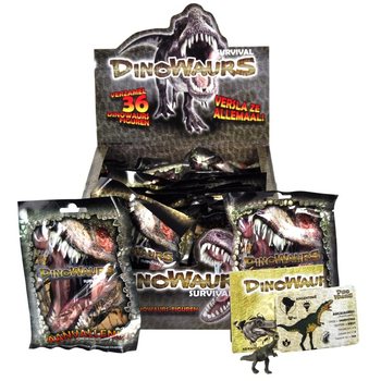 ***TOPPER*** DINOWAURS DINOSAURIËRS IN DISPLAY (30st.)