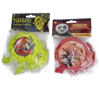 MIX SHREK / KUNG FU PANDA 2-Pack MET SCHEETKUSSENS (12verpakkingen a 2 Stuks)