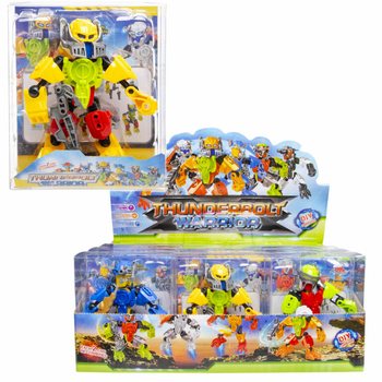 THUNDERBOLT ROBOT WARRIOR ACTIE SPEEL FIGUUR IN DISPLAY (12st.)