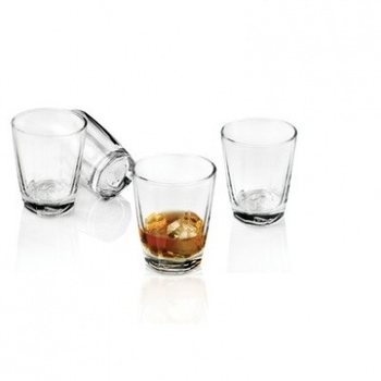 NUANCE - AROSSE HELDERE GLAZEN 25 CL, SET VAN 4 (1set.)