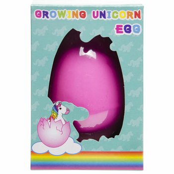 XXL UNICORN / EENHOORN GROEI EI  10x8x15 Cm. (6st.)