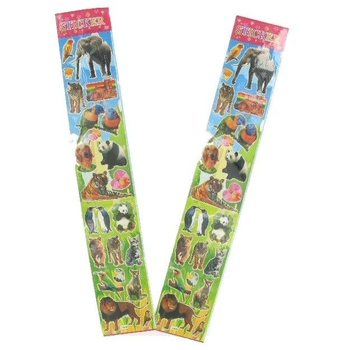 STICKERVEL - WILDE DIEREN (50st.)