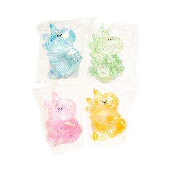 SQUEEZE UNICORN / EENHOORN - MIX KLEUREN - IN DISPLAY (12st.)