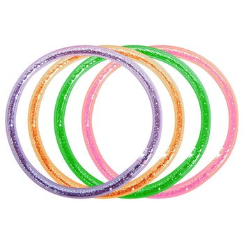 4 Stuks UITDEEL GLITTER ARMBANDJES (12st.)