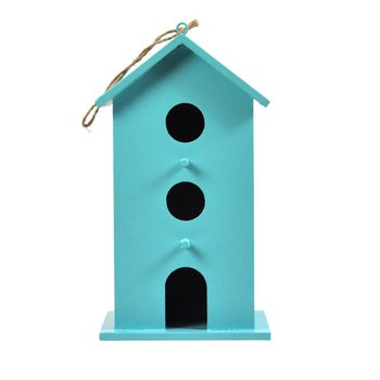 DECORATIE VOGELHUISJE (4st.)