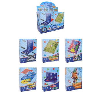 CLASSIC TRAVEL GAMES - IN DISPLAY (6st.)