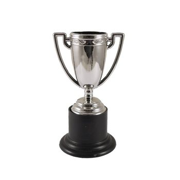 WINNAAR BEKER &ndash; 10 Cm. &ndash; ZILVER (12st.)