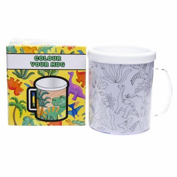 DINOSAURUS - KLEUR JE EIGEN DRINKBEKER (2st.)