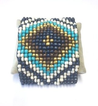 ARMBAND AZTEK BLAUW (1st)