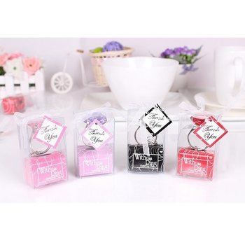 TROUWRING BRUILOFT BEDANKJE IN GIFTBOX (6st.)