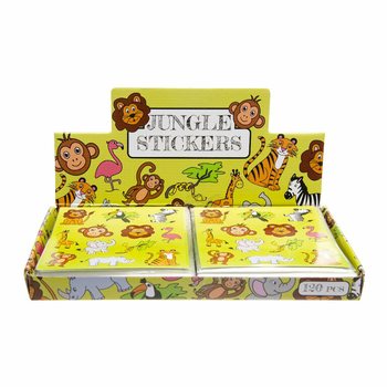 FUN STICKERS &ndash; MODEL: JUNGLE DIEREN (120st.)