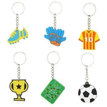 MIX VOETBAL SLEUTELHANGERS (48st.)