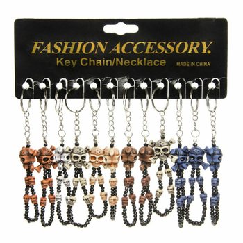 SLEUTELHANGER MET DOODSKOP HANGER (48st.)
