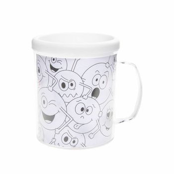 SMILEY - KLEUR JE EIGEN DRINKBEKER (2st.)
