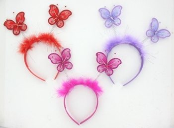 DIADEEM MET VLINDERS (12st.)