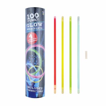 GLOW BREAK LIGHTS ARMBANDEN - 100 Stuks IN KOKER (1st.)