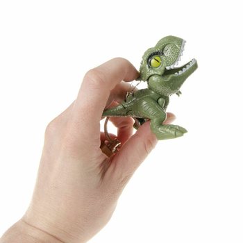 VINGER BIJTENDE DINOSAURUS SLEUTELHANGER OP KAART (12st.)
