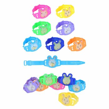 SPEELGOED HORLOGE MET BAL SPEL - MIX KLEUREN (100st.)
