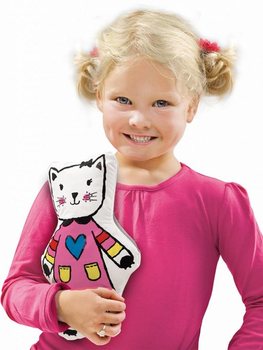 Ses My First - Knuffel kleuren kat (1st.)