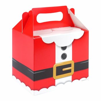 MENUBOX - KERSTMIS KERSTMAN - 14 x 9.5 x 18 Cm. (12st.)