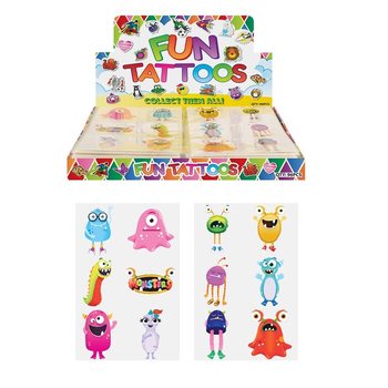 FUN TATTOOS &ndash; MODEL: MONSTERS (96st.)