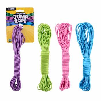 OUTDOOR FUN - SPRINGELASTIEK, 10 METER LANG (6st.)